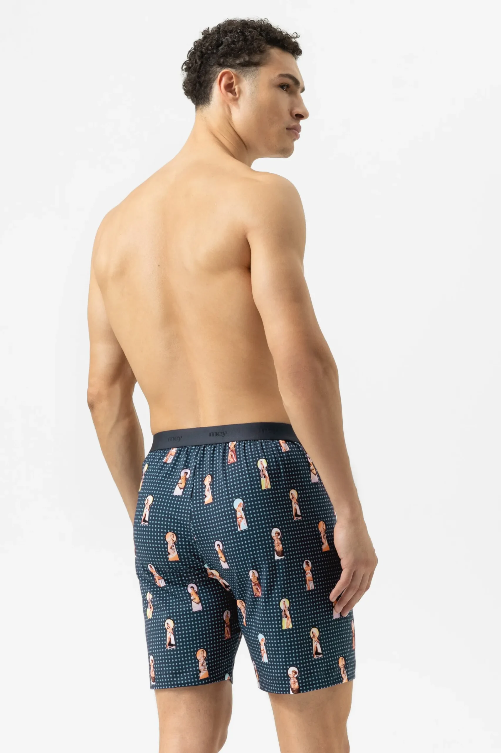Heren Mey Mix & Match|Broeken*Broek kort Serie Keyhole And Pin Up