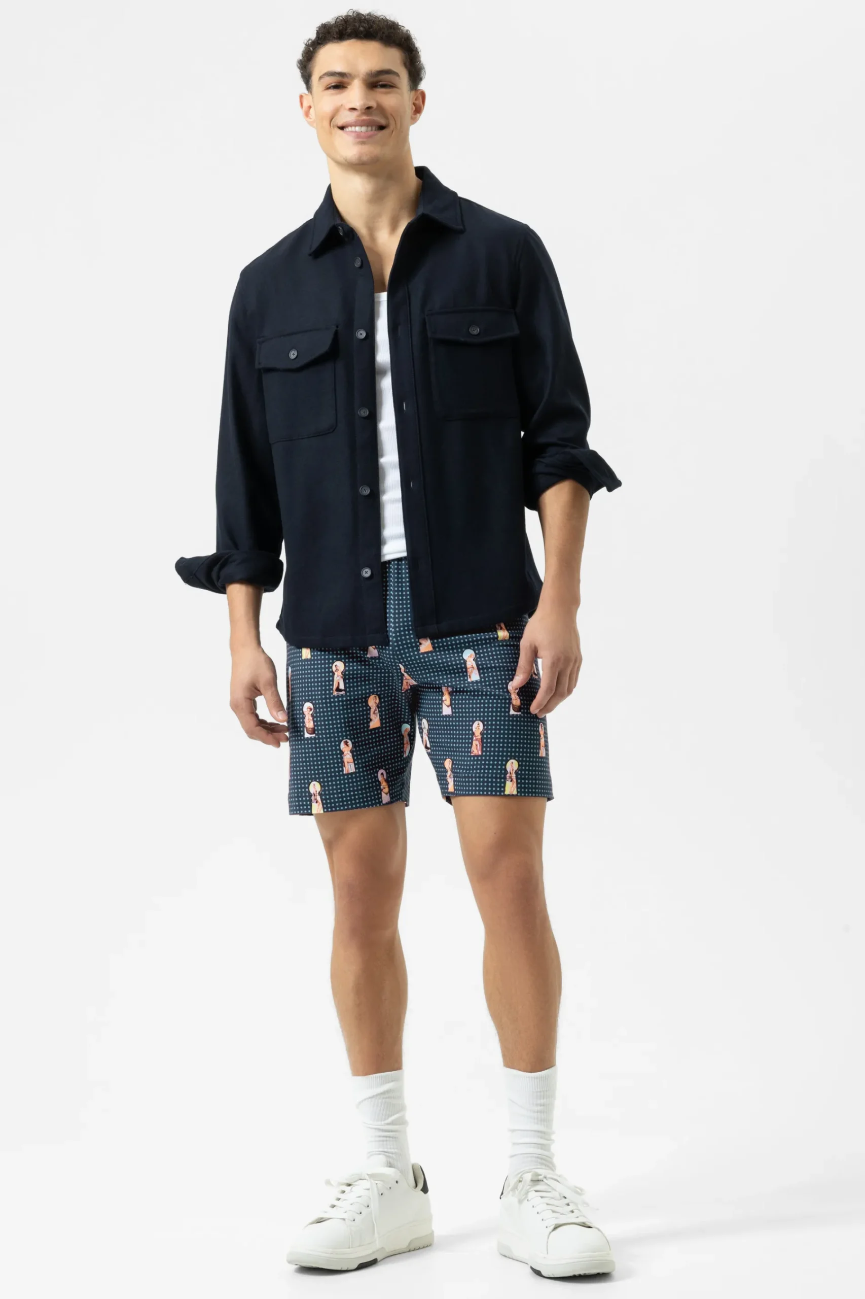 Heren Mey Mix & Match|Broeken*Broek kort Serie Keyhole And Pin Up