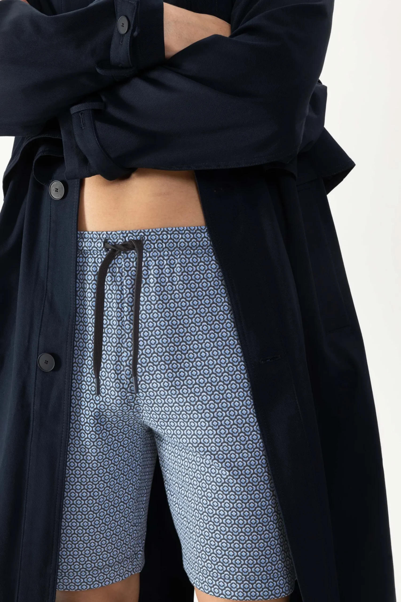 Heren Mey Mix & Match*Broek kort Serie Round Geo