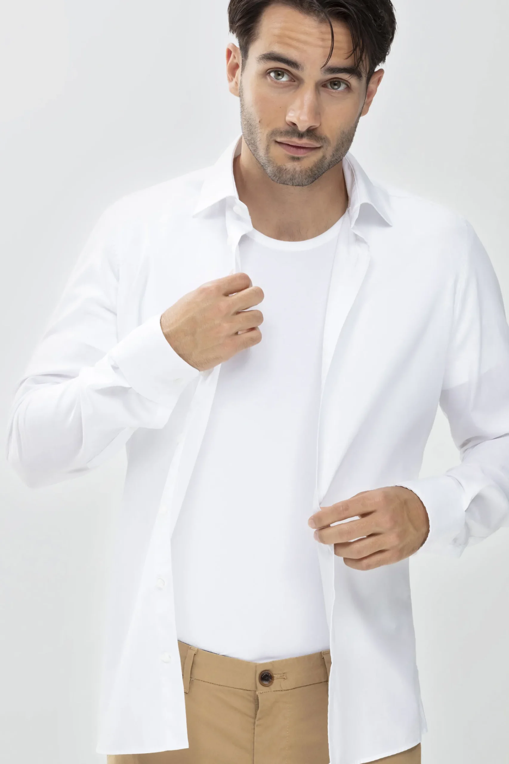 Heren Mey Functioneel Ondergoed*De onderhemd - ronde hals Serie Dry Cotton Functional
