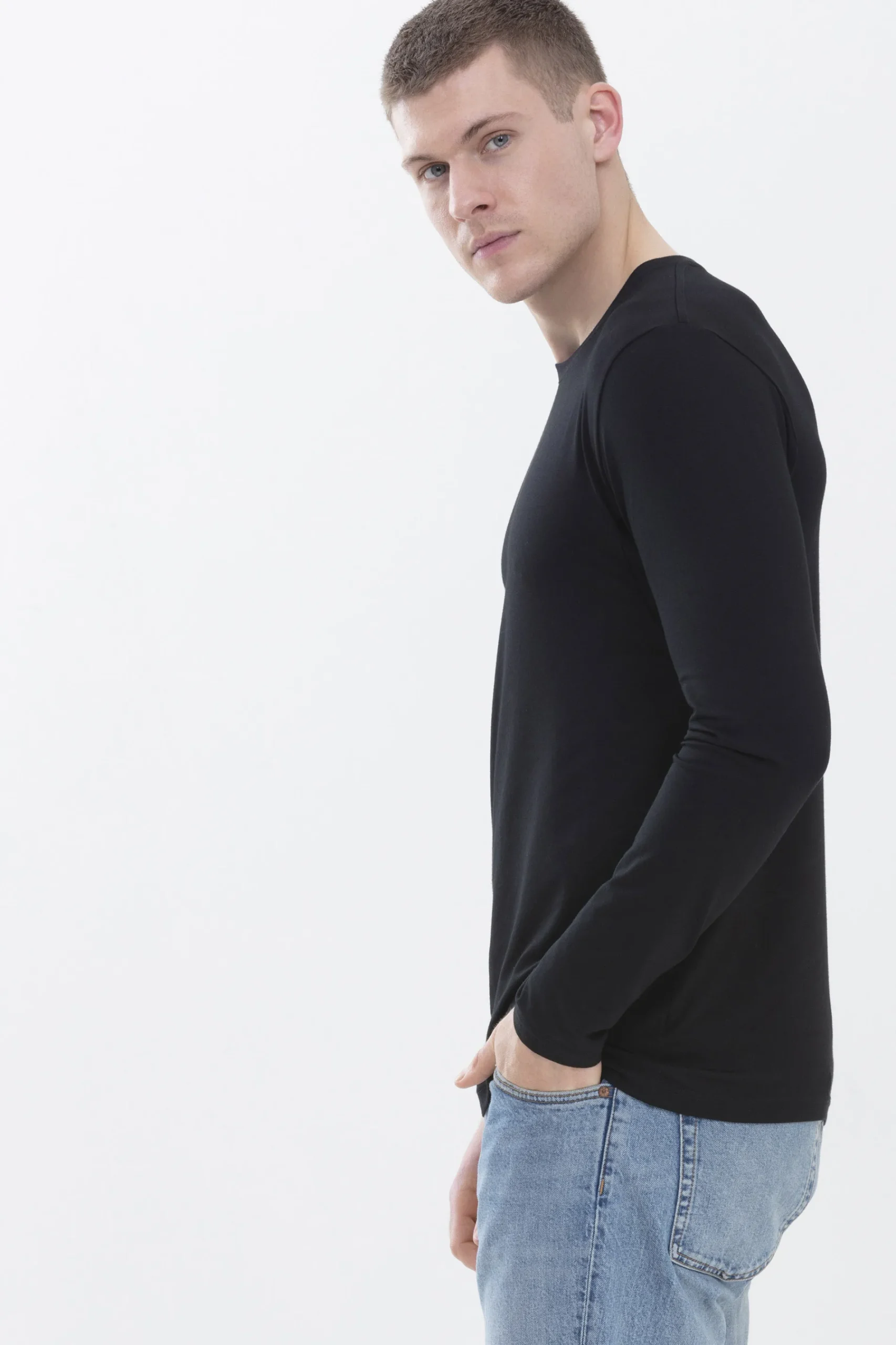 Heren Mey Functioneel Ondergoed*Hybride T-shirt | Lange mouwen Serie Hybrid T-Shirt