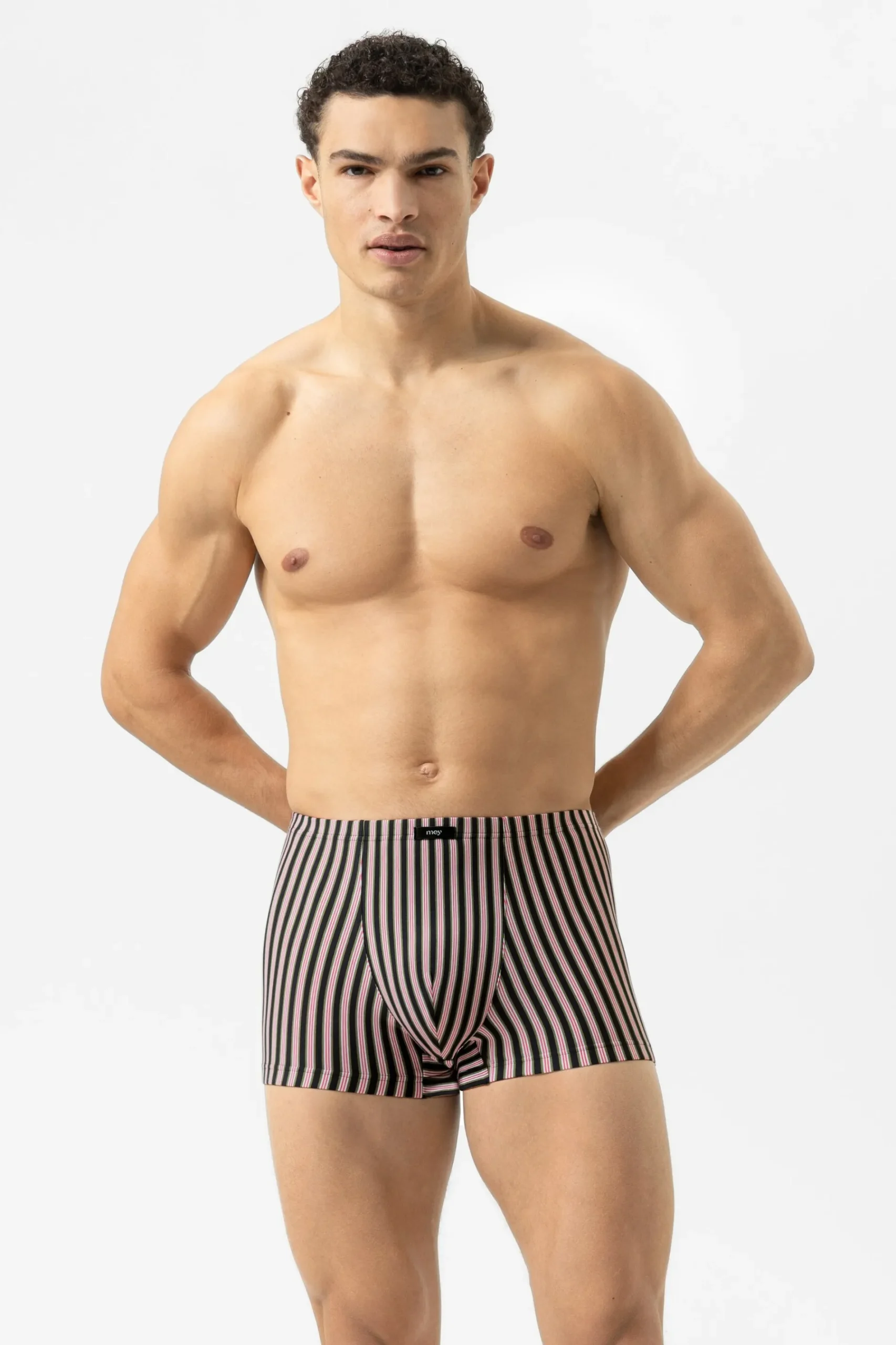 Heren Mey Shorties*Kort Serie Forward Stripes