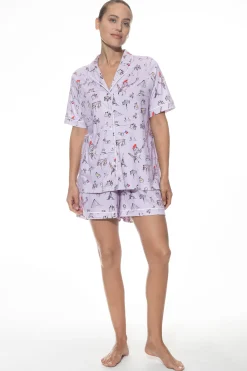 DAMES Mey Pyjama's*Korte pyjama Serie France Sensation