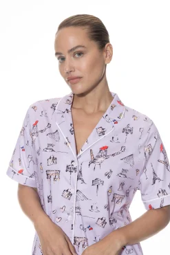 DAMES Mey Pyjama's*Korte pyjama Serie France Sensation