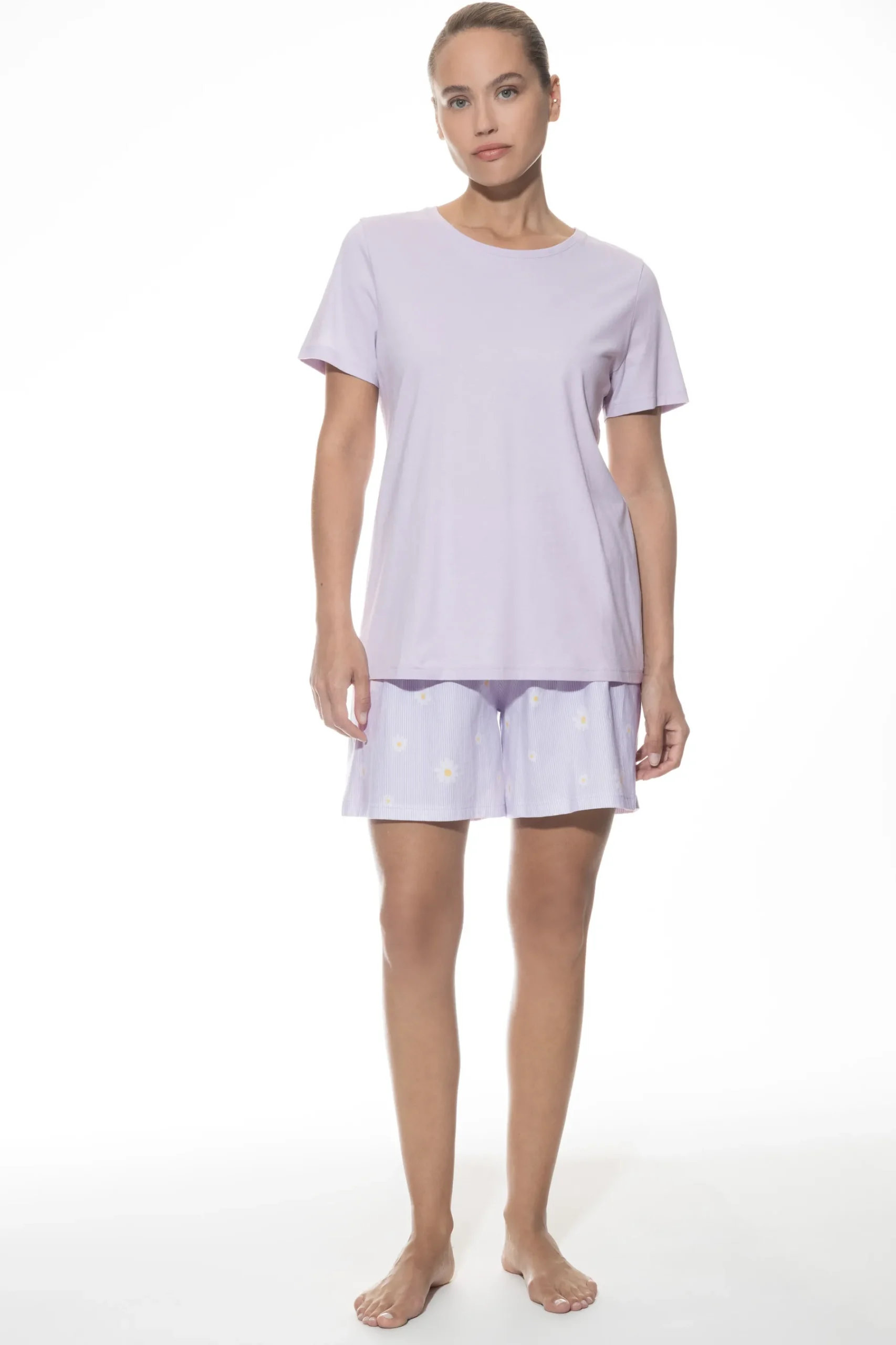 DAMES Mey Pyjama's*Korte pyjama Serie Daisy Dreams