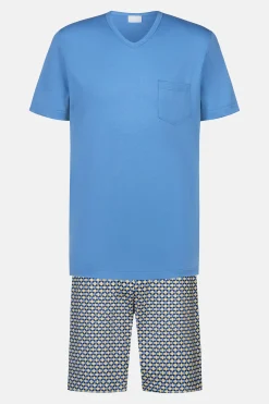 Heren Mey Pyjama's*Korte pyjama Serie Summer Geo