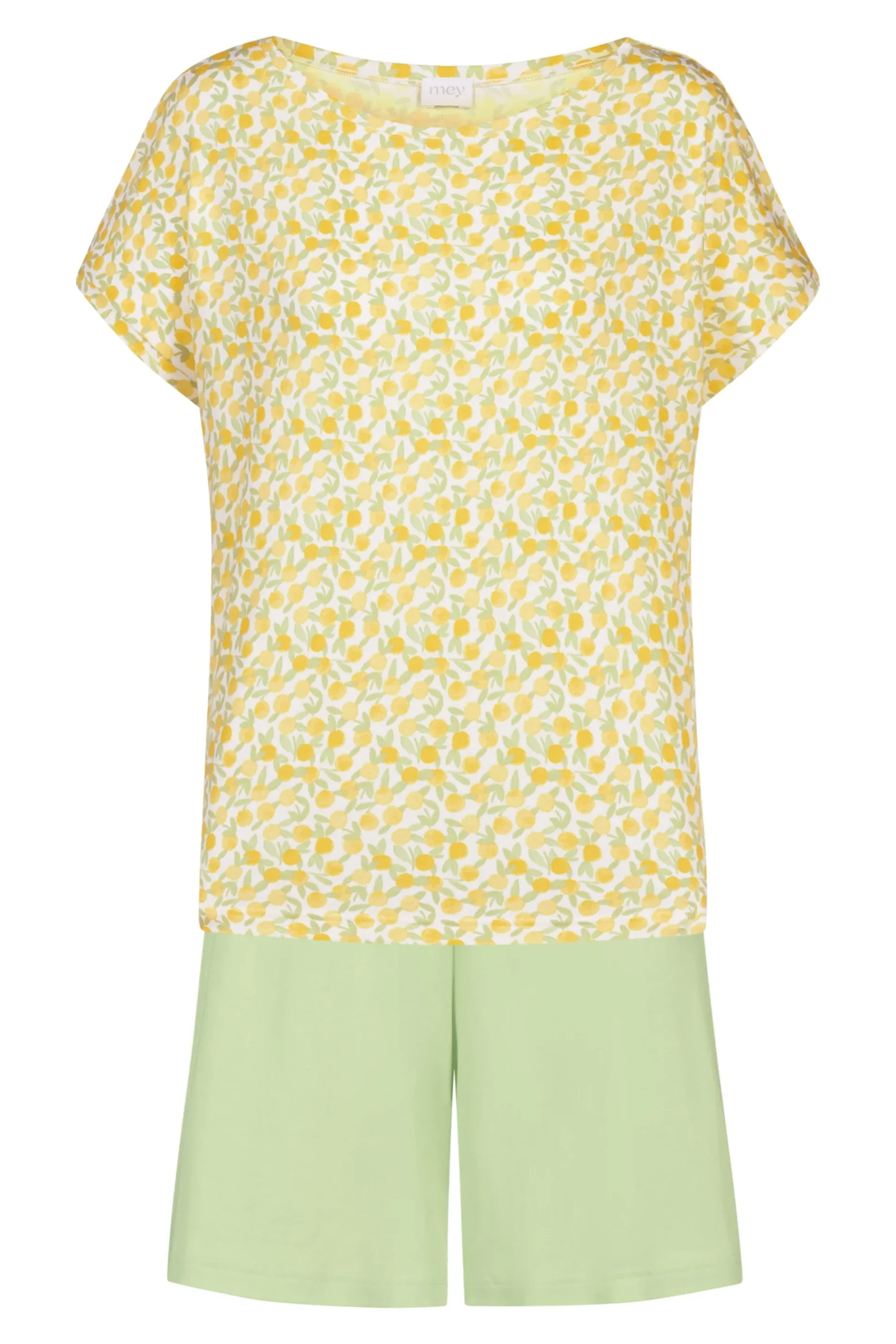 DAMES Mey Pyjama's*Korte pyjama Serie Lemon Dots
