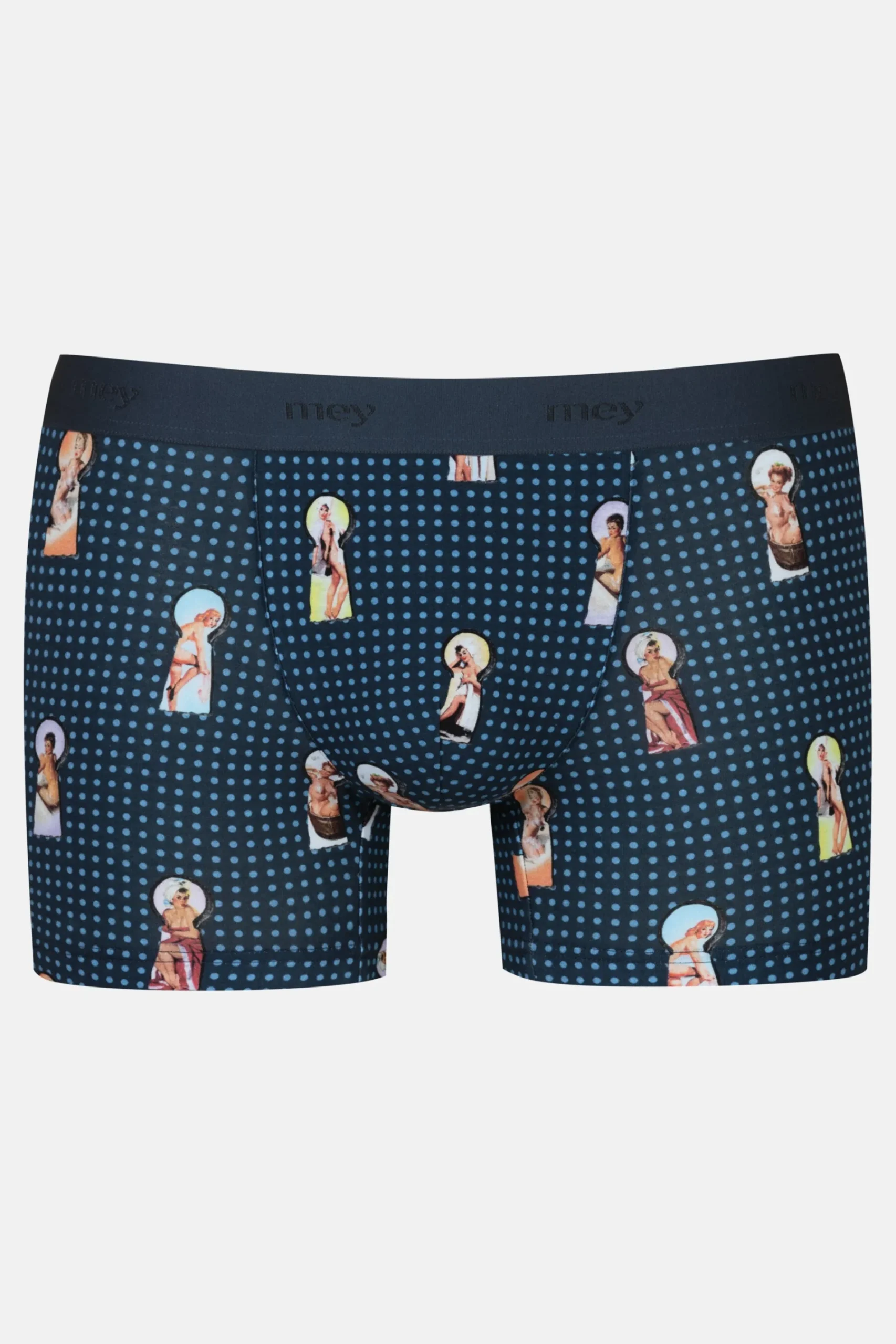Heren Mey Shorties*Lang Kort Serie Keyhole And Pin Up