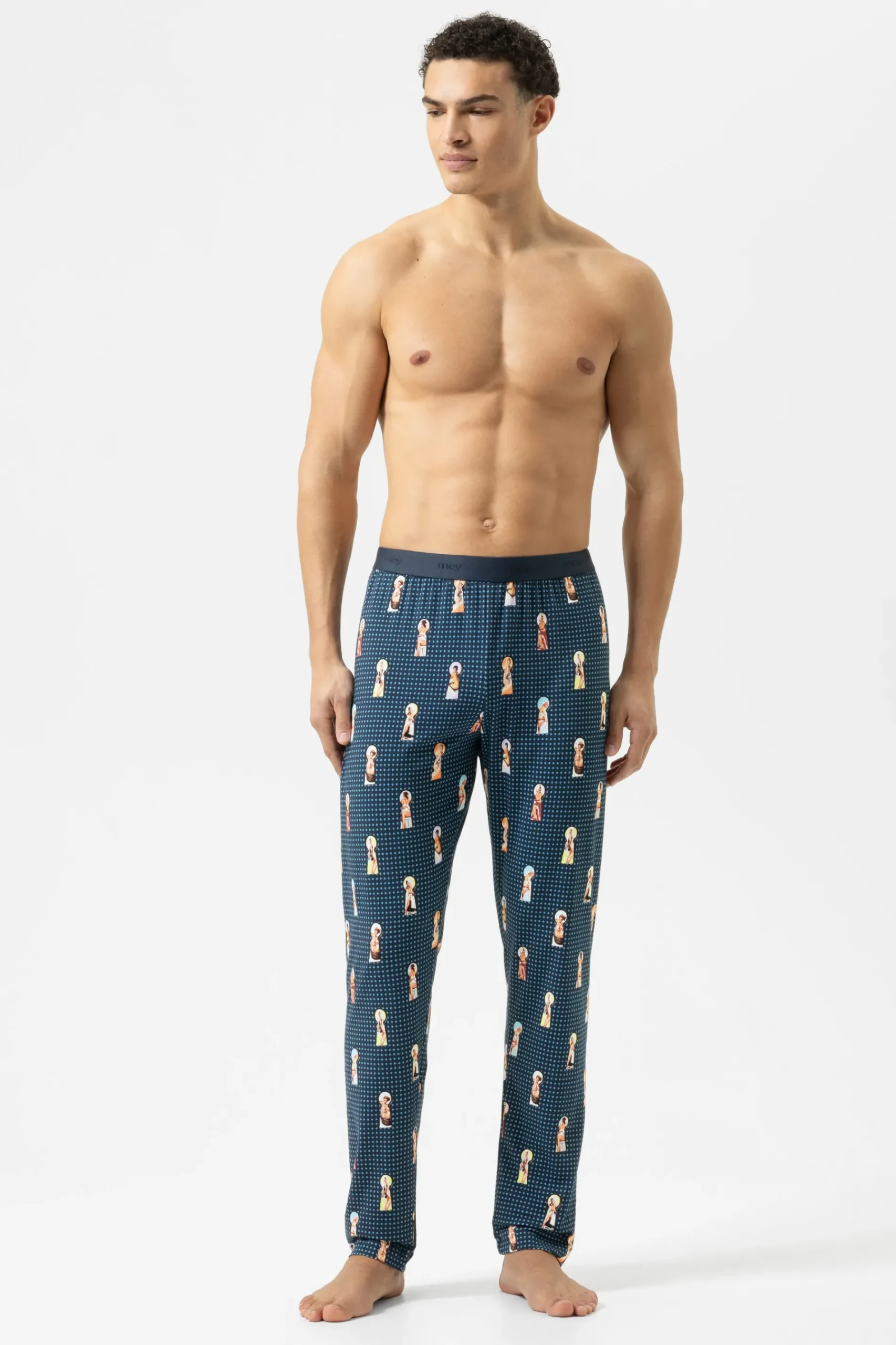 Heren Mey Broeken|Mix & Match*Lange broek Serie Keyhole And Pin Up
