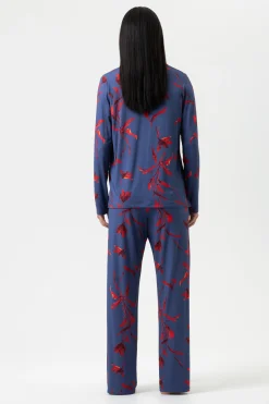 DAMES Mey Pyjama's*Lange pyjama Serie Royal Garden