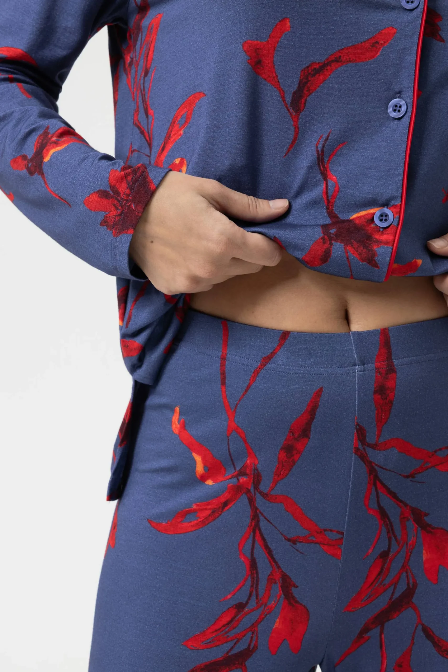 DAMES Mey Pyjama's*Lange pyjama Serie Royal Garden