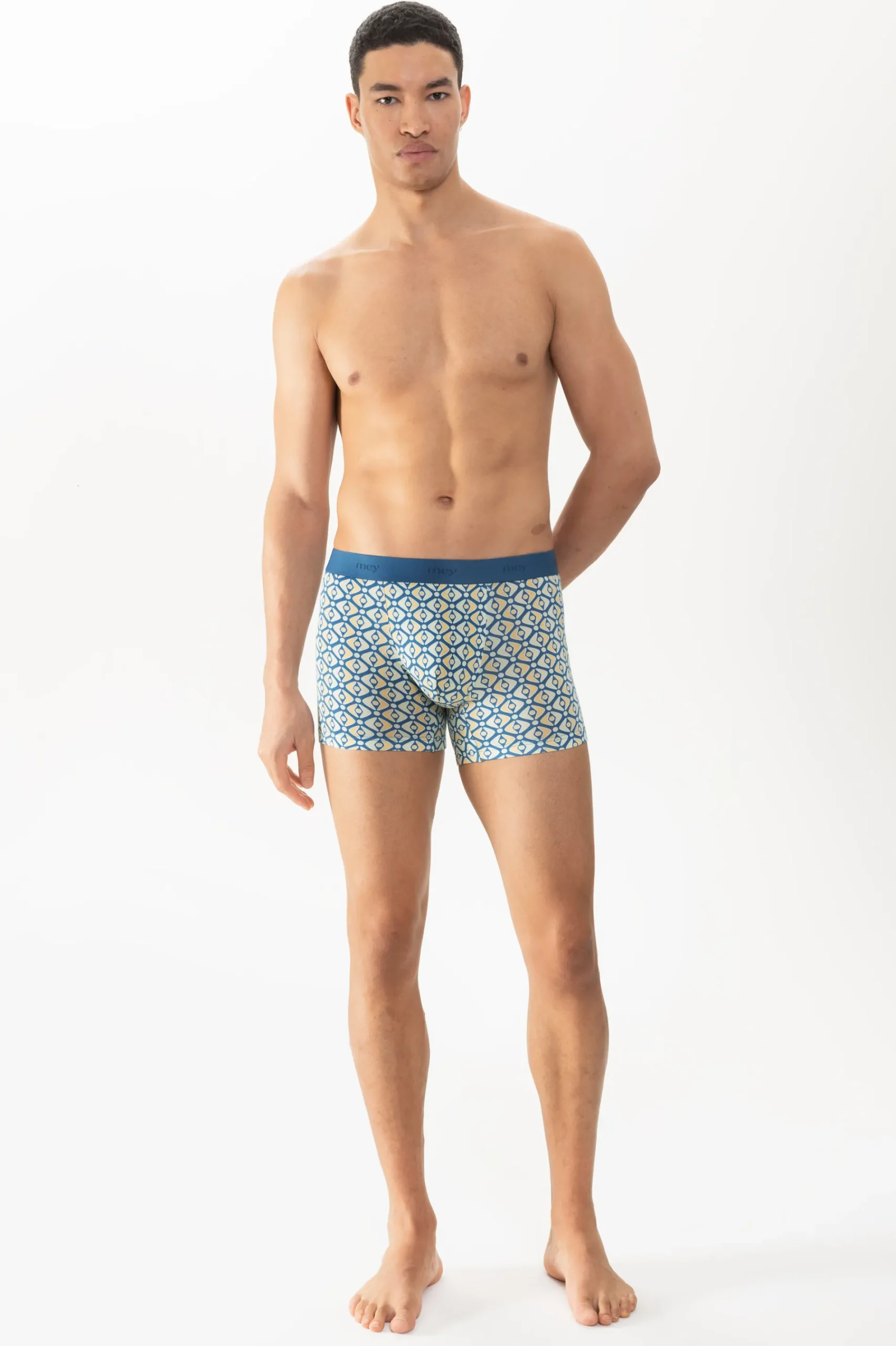 Heren Mey Shorts & Slips|Shorties*Long shorty Serie Geometric Shapes