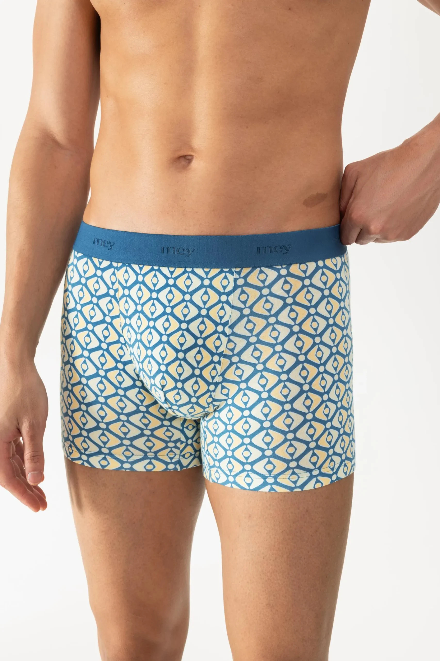 Heren Mey Shorts & Slips|Shorties*Long shorty Serie Geometric Shapes