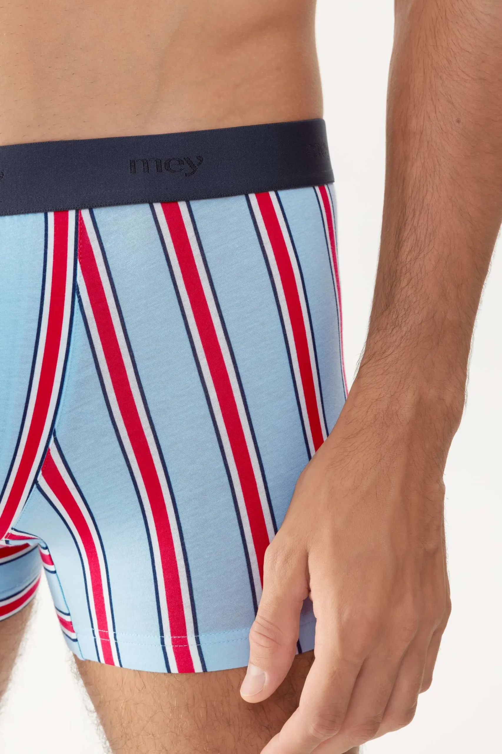 Heren Mey Shorties*Long shorty Serie Bold Lines