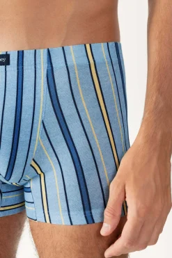 Heren Mey Shorts & Slips|Shorties*Long shorty Serie Stripes Connection