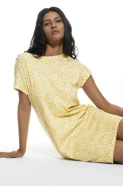 DAMES Mey Nachthemden*Nachthemd met korte mouwen Serie Lemon Dots
