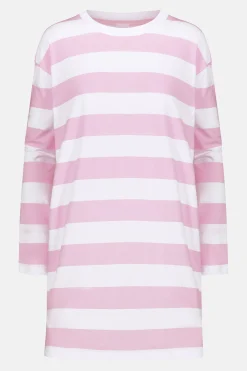 DAMES Mey Nachthemden*Nachthemd met lange mouwen Serie Streaked Lines