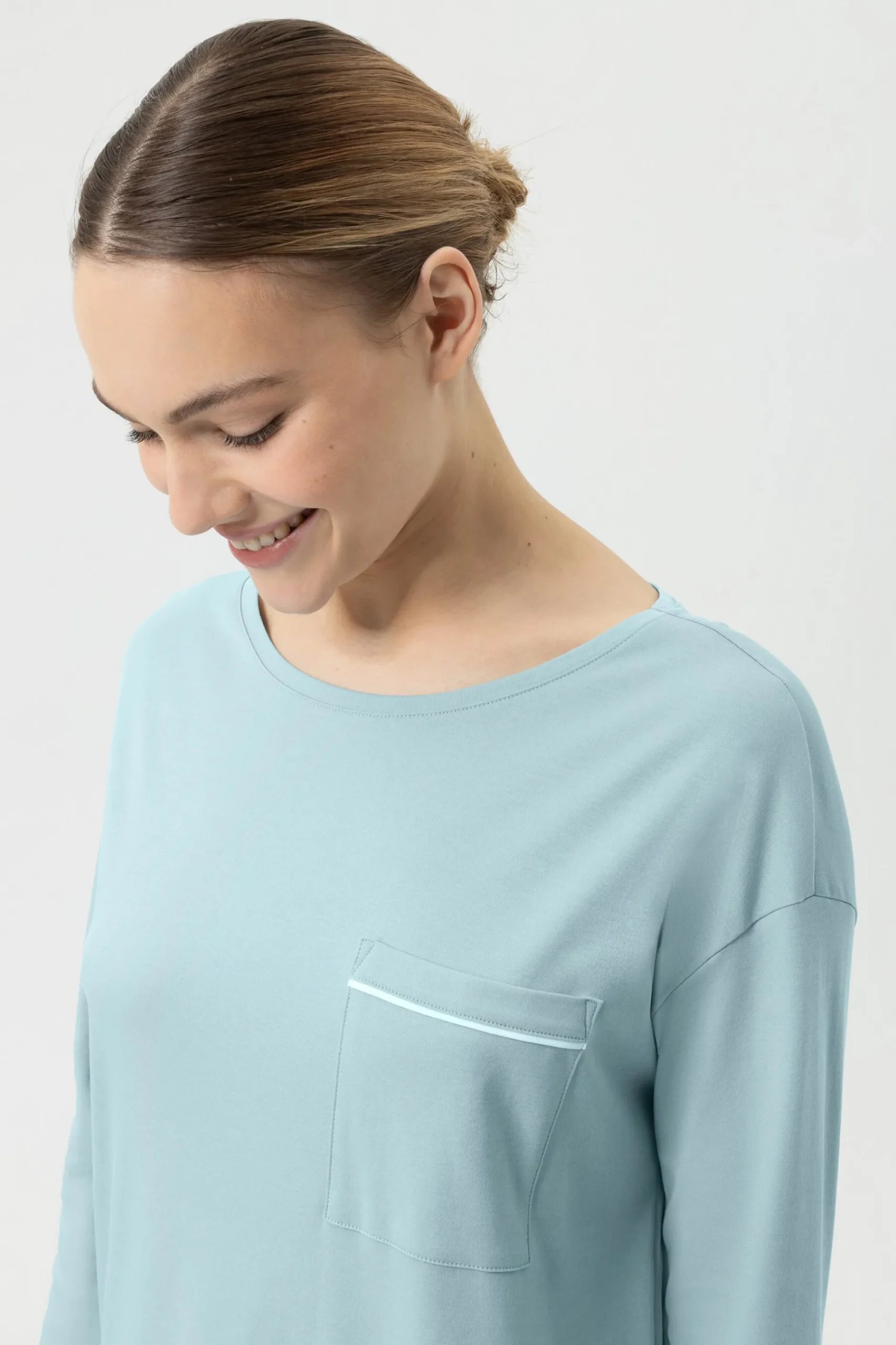 DAMES Mey Nachthemden*Nachthemd met lange mouwen Serie Classy Nights