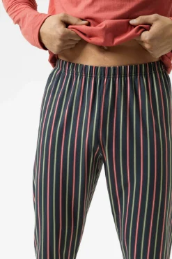 Heren Mey Pyjama's*Pak lang Serie Pure Rose Stripes