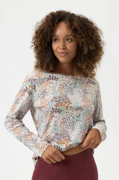 DAMES Mey Pyjama's*Pak lang Serie Flower Bed