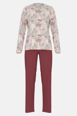 DAMES Mey Pyjama's*Pak lang Serie Flower Bed