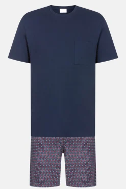 Heren Mey Pyjama's*Pyjama Serie Red Tile
