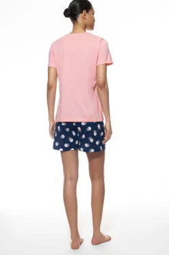 DAMES Mey Pyjama's*Pyjama Serie Scribbled Dots