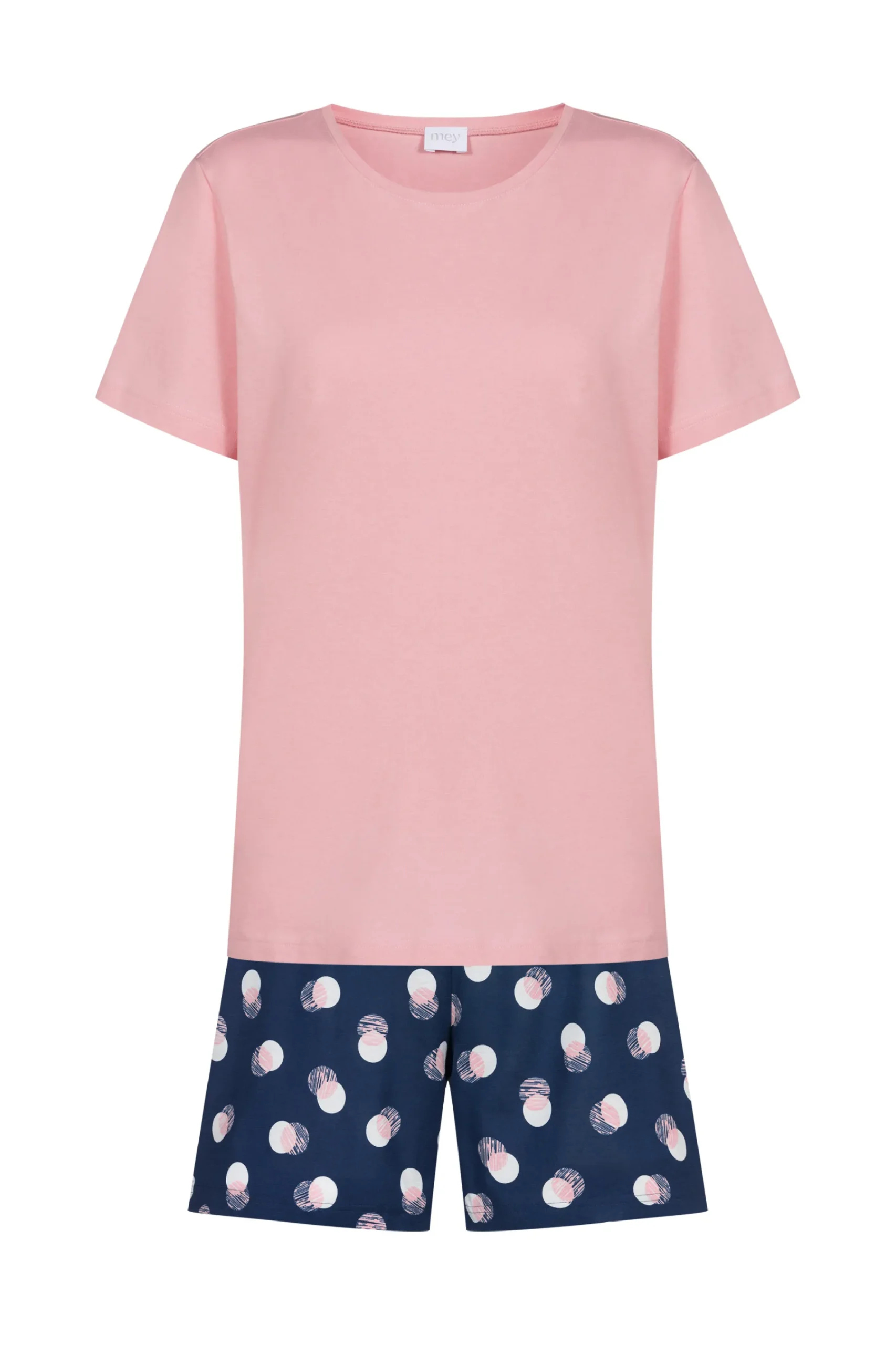DAMES Mey Pyjama's*Pyjama Serie Scribbled Dots