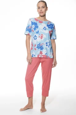 DAMES Mey Pyjama's*Pyjama Serie Springrose