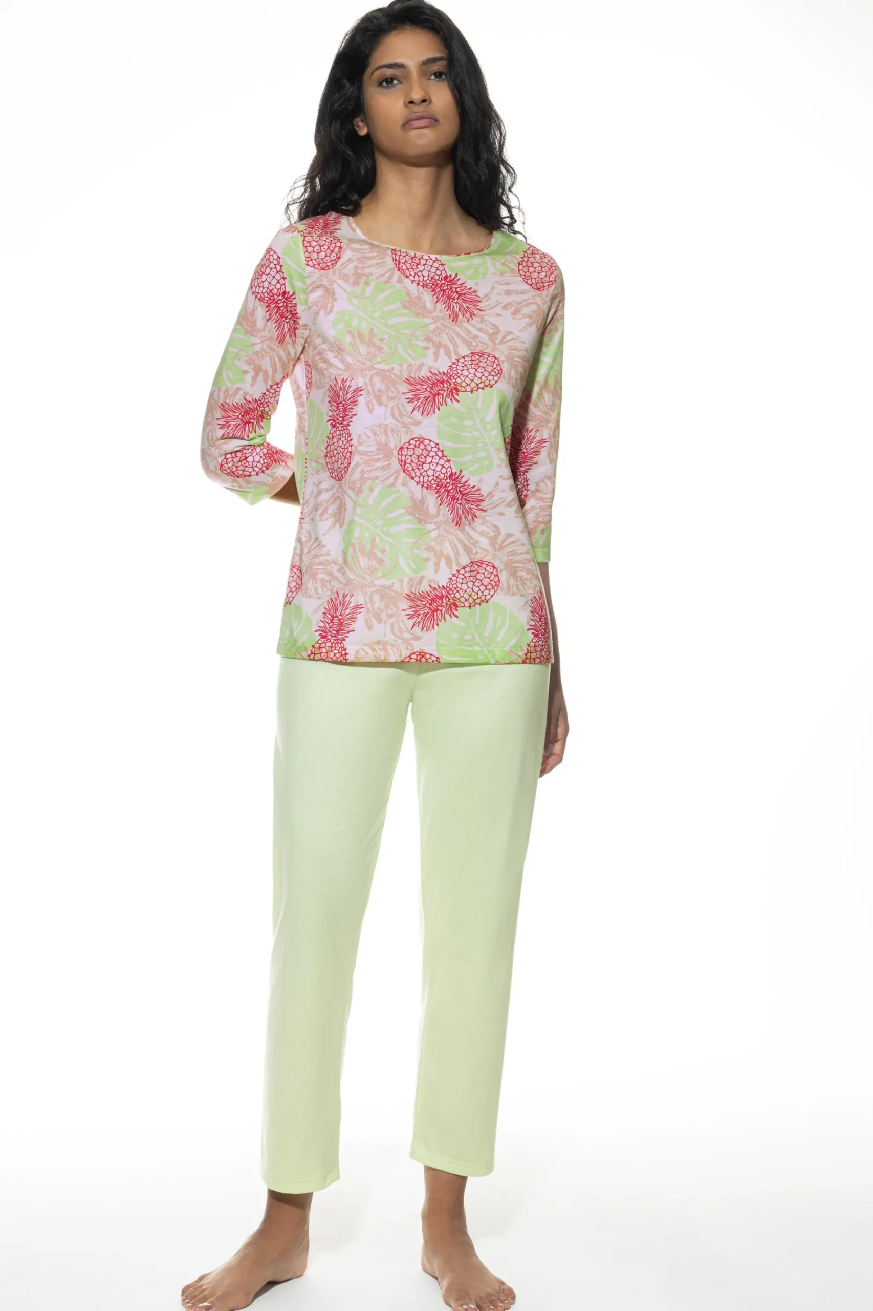 DAMES Mey Pyjama's*Pyjama Serie Pink Pineapple