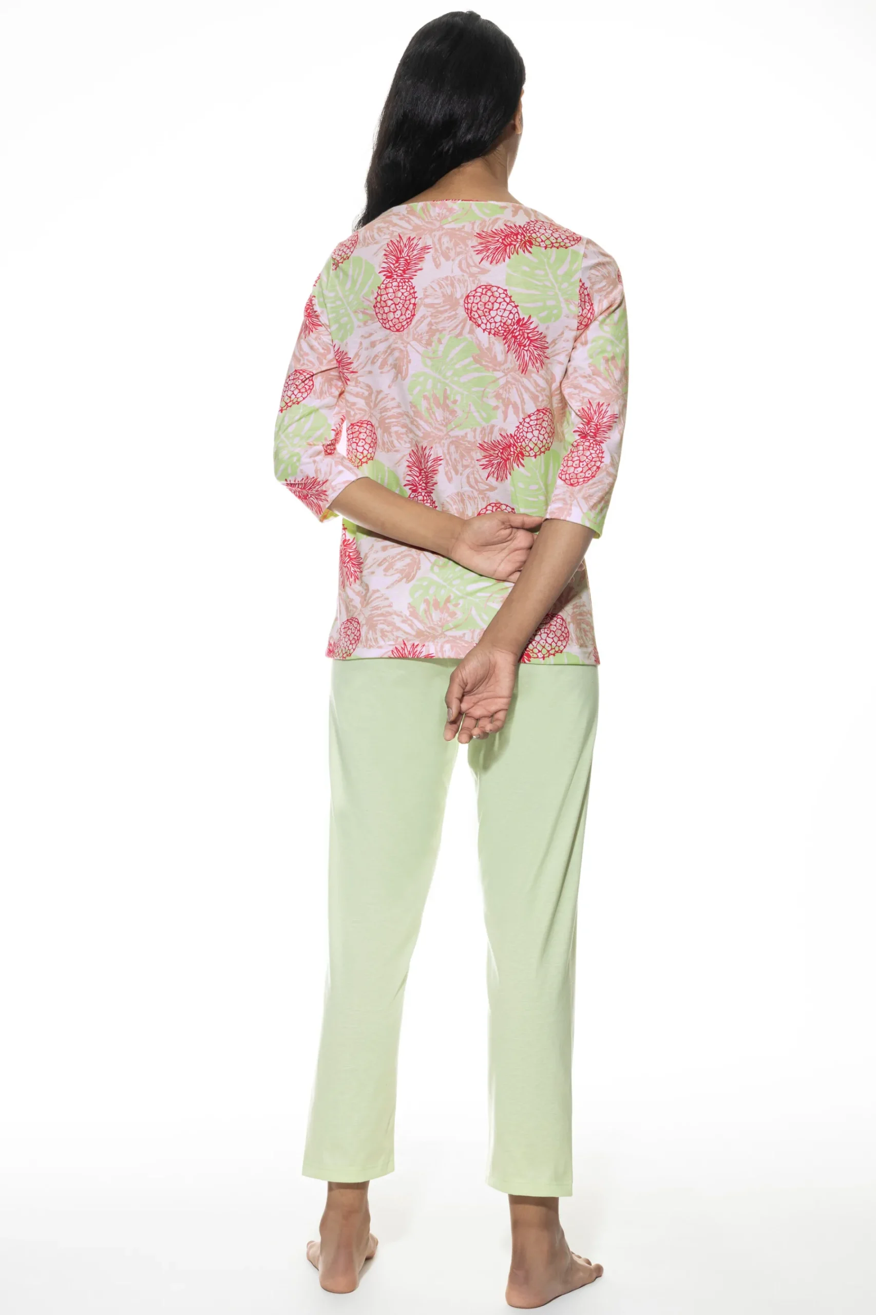 DAMES Mey Pyjama's*Pyjama Serie Pink Pineapple