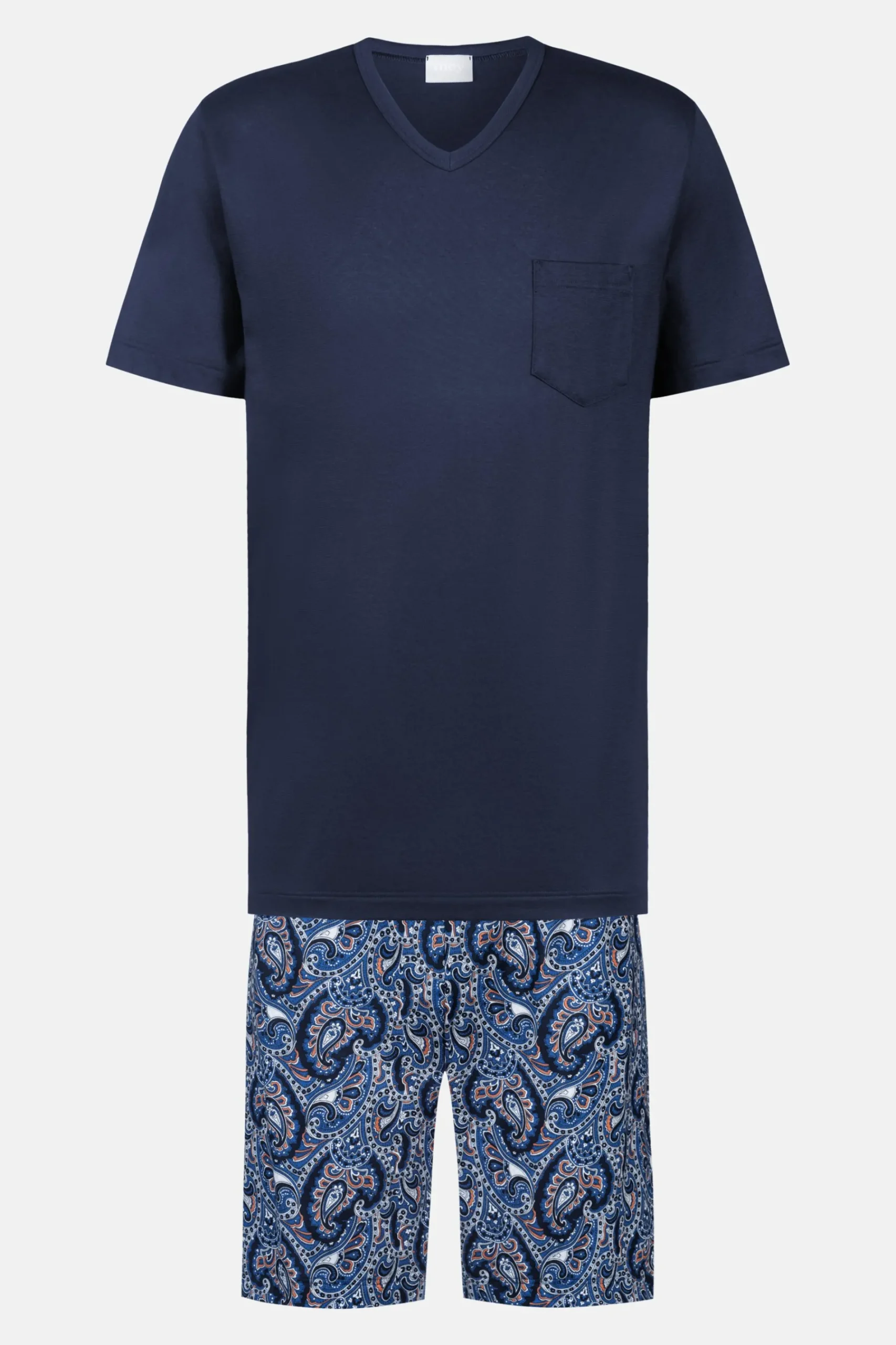 Heren Mey Pyjama's*Pyjama kort Serie High Paisley