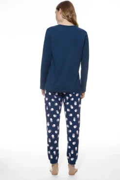 DAMES Mey Pyjama's*Pyjama kort Serie Scribbled Dots