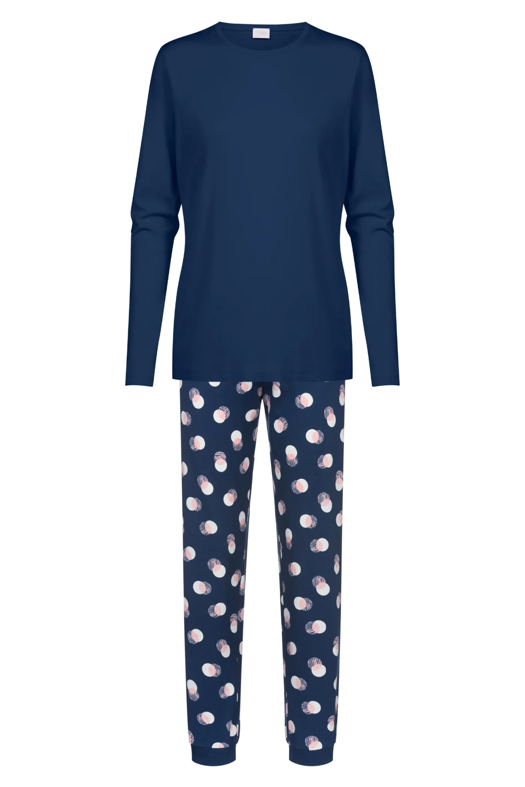 DAMES Mey Pyjama's*Pyjama kort Serie Scribbled Dots