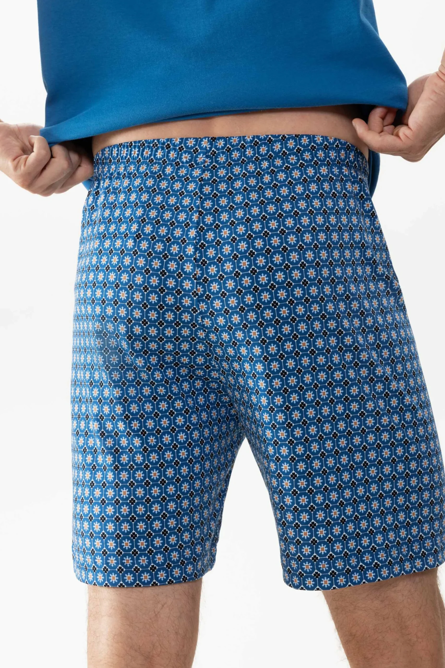Heren Mey Pyjama's*Pyjama kort Serie Blue Flower