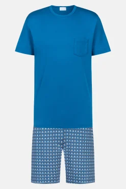 Heren Mey Pyjama's*Pyjama kort Serie Blue Flower