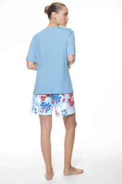 DAMES Mey Pyjama's*Pyjama kort Serie Springrose