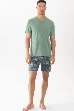Heren Mey Pyjama's*Pyjama kort Serie Gentlemen Geo
