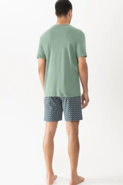 Heren Mey Pyjama's*Pyjama kort Serie Gentlemen Geo