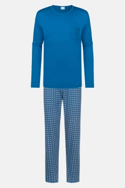 Heren Mey Pyjama's*Pyjama lang Serie Blue Flower