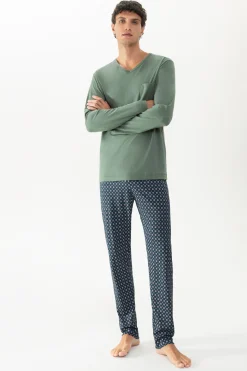 Heren Mey Pyjama's*Pyjama lang Serie Gentlemen Geo