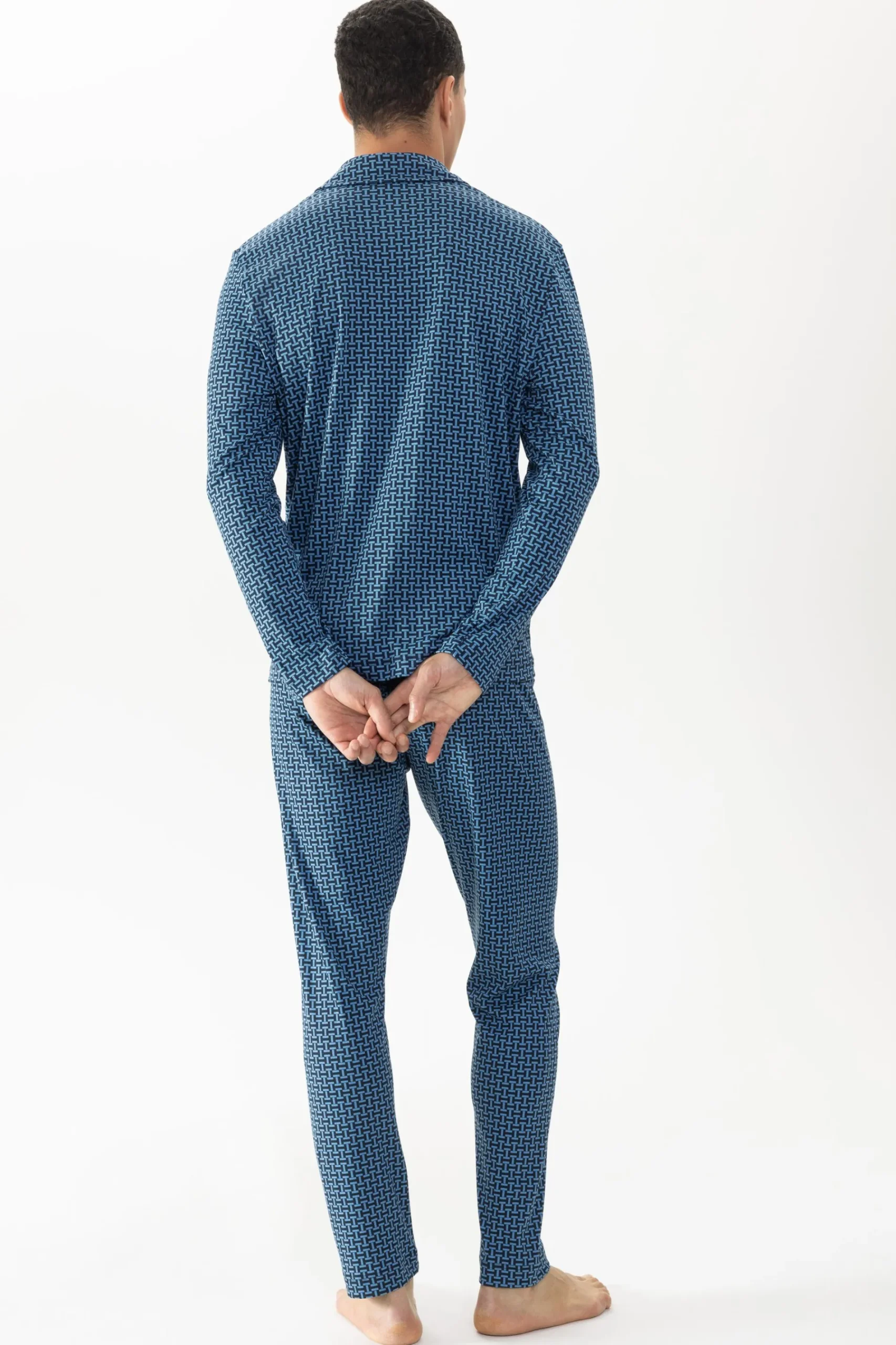 Heren Mey Pyjama's*Pyjama lang Serie Terrazzo