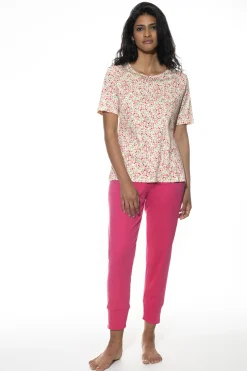 DAMES Mey Pyjama's*Pyjama 7/8-lang Serie Petites Fleurs