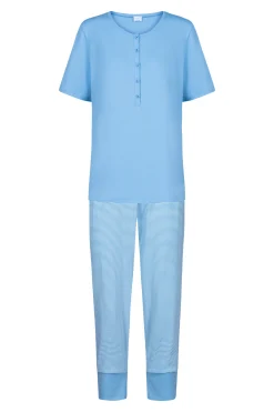 DAMES Mey Pyjama's*Pyjama 3/4-lang, korte mouwen Serie Small Stripes