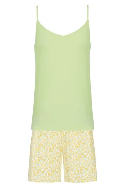 DAMES Mey Pyjama's*Pyjama met spaghettibandjes Serie Lemon Dots