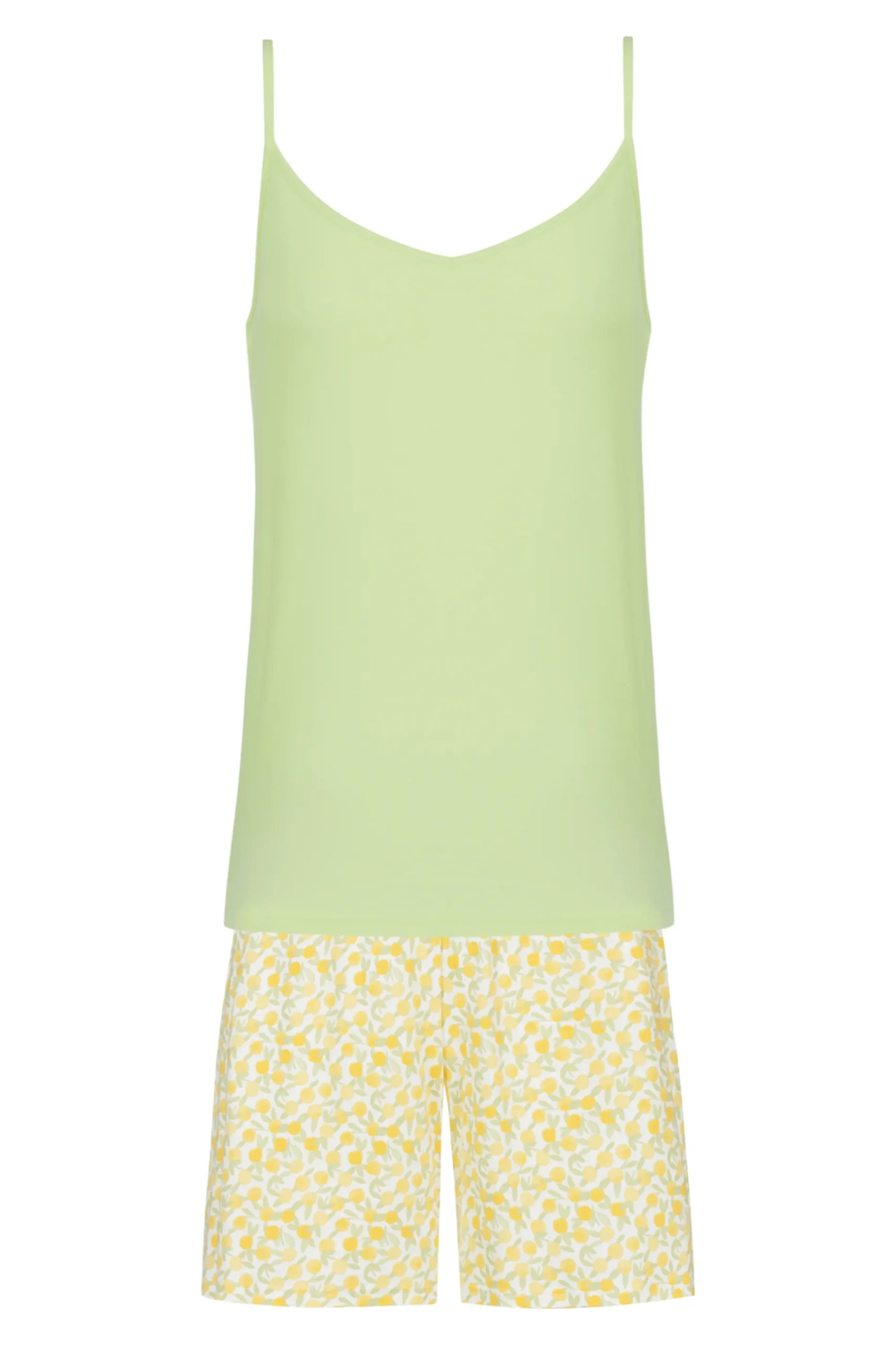 DAMES Mey Pyjama's*Pyjama met spaghettibandjes Serie Lemon Dots