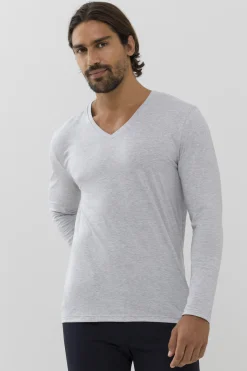 Heren Mey Bovenstukken|Functioneel Ondergoed*Shirt met lange mouwen Dry Cotton Colour