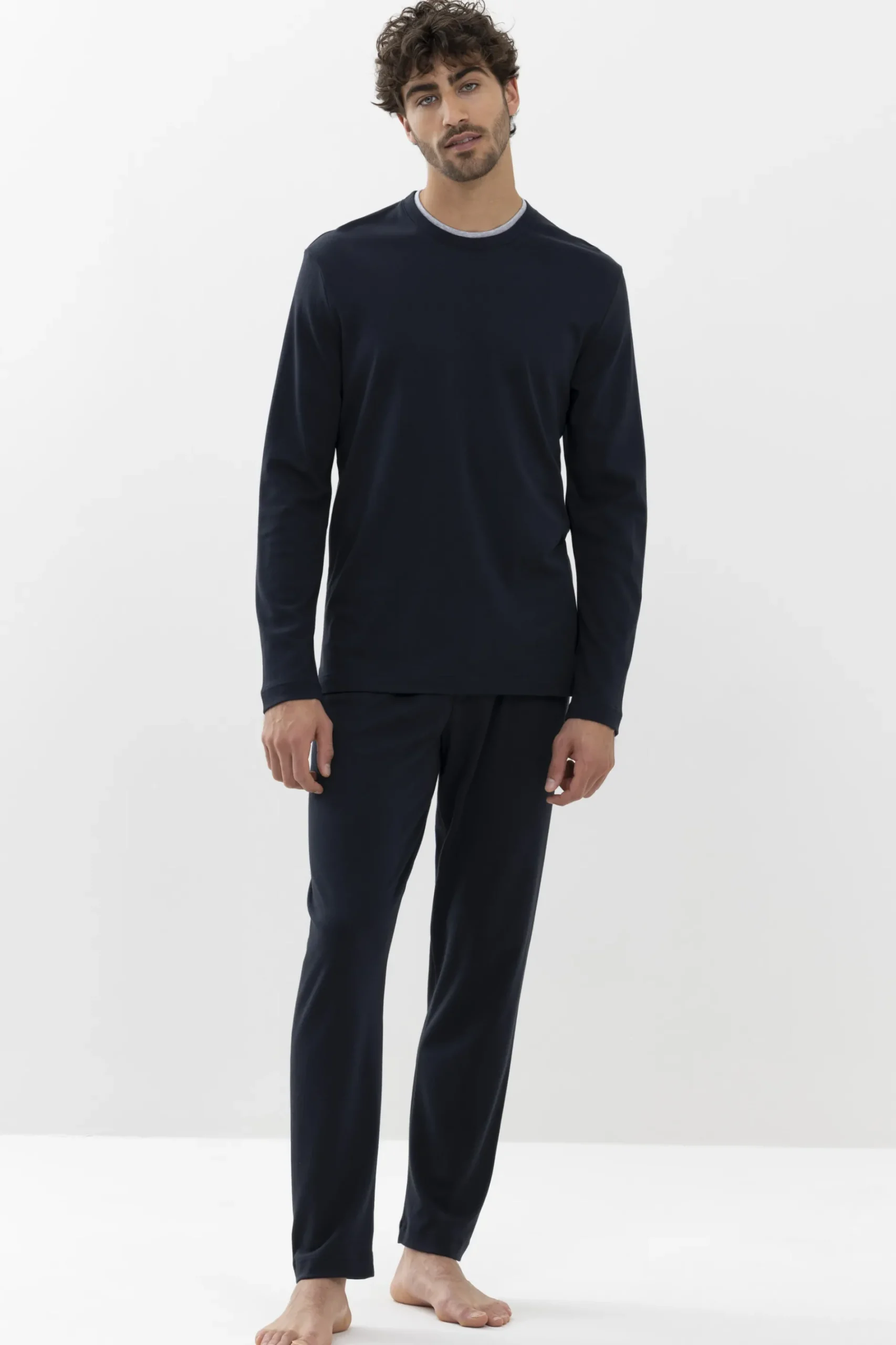 Heren Mey Loungewear Grote Maten|Bovenstukken*Shirt met lange mouwen Serie N8TEX 2.0