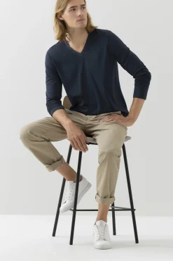 Heren Mey Bovenstukken|Functioneel Ondergoed*Shirt met lange mouwen Dry Cotton Colour