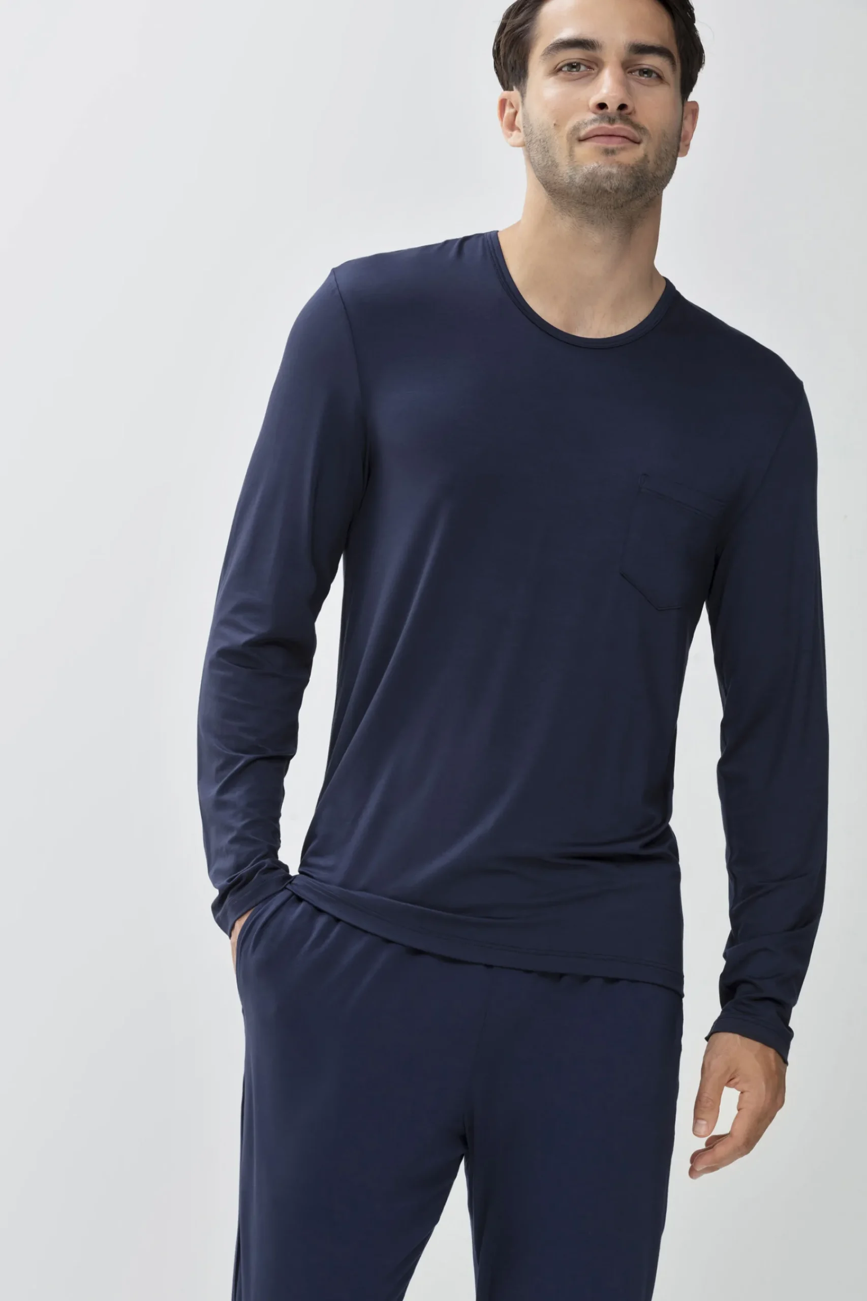 Heren Mey Bovenstukken|Mix & Match*Shirt met lange mouwen Serie Jefferson